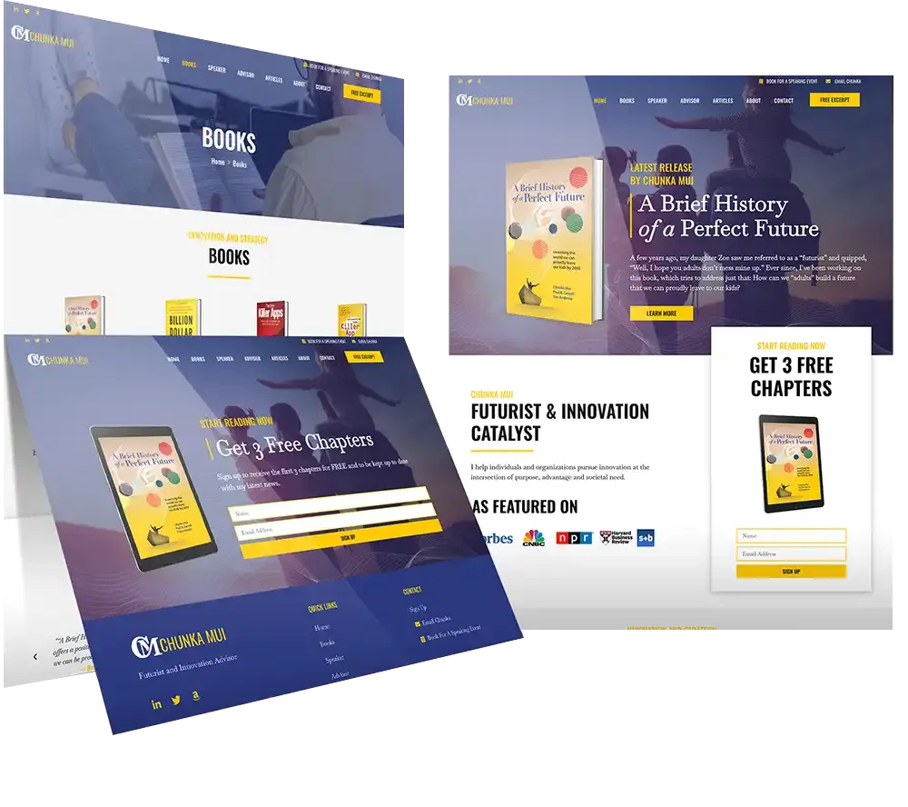 Author Website Services by USA Book Services